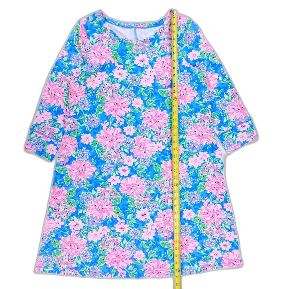 LILLY PULITZER Solia ChillyLilly Mini Dress Spring In Your Step 70s Beachy Boho - Picture 4 of 12